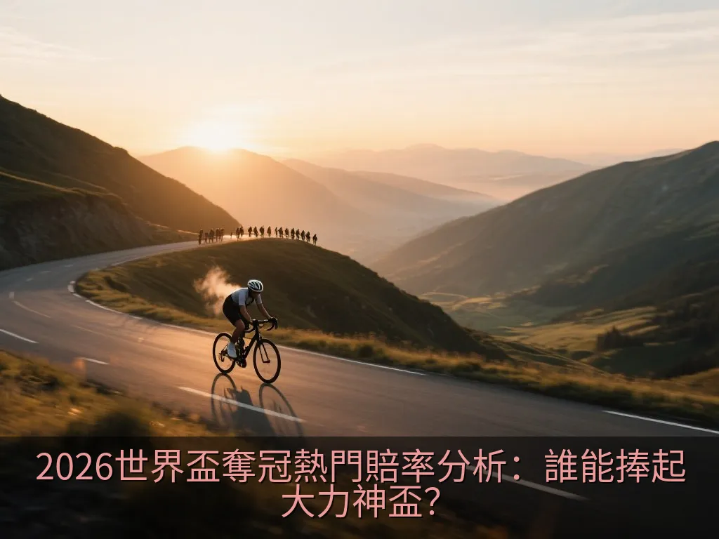 2026世界盃奪冠熱門賠率分析：誰能捧起大力神盃？